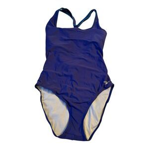Speedo Purple Raceback Swimsuit